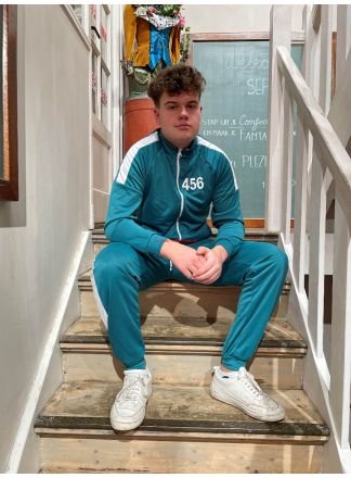 Squid Game trainingspak verkleed kostuum 2dlg.