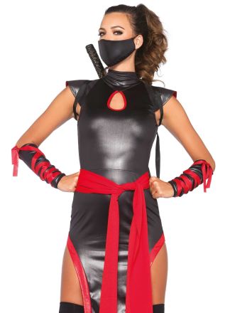 Leg Avenue Kostuum Shadow Ninja 5dlg.