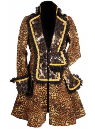 Luxe dames carnavalsjas "Panter"