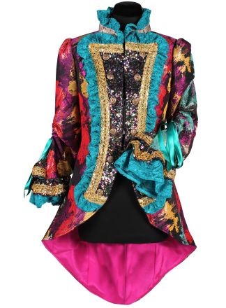 Luxe dames carnavalsjas "Global Paint"