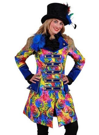 Dames carnavalsjas Celebration rose