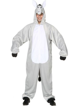 Ezel kostuum grijs 1dlg.