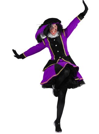 Damespiet "Madrid" paars