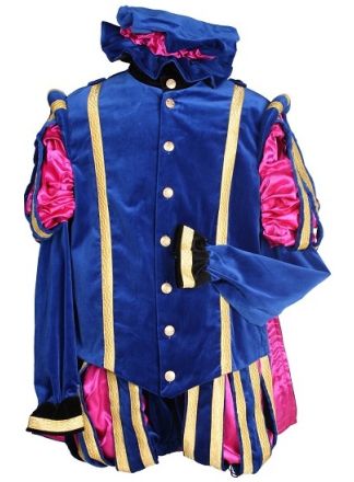 Pietenpak Malaga NIEUW 4dlg. roze