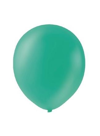 Ballon 12 inch. aqua blauw