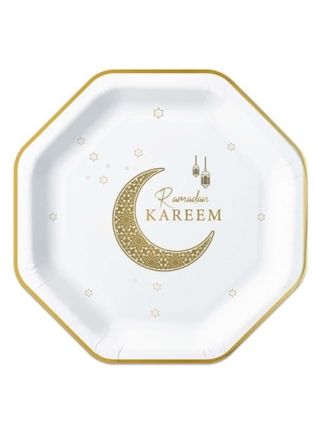 Borden Ramadan Kareem 23cm. 8stuks