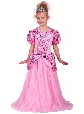 Prinsessenjurk Cinderella Roze
