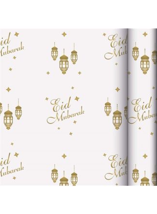 Eid Mubarak inpak papier rol 200x70cm.