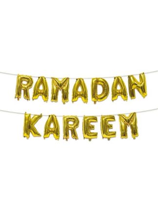 Folieballon letterslinger Ramadan Kareem