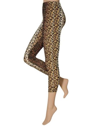 Foute party legging panterprint