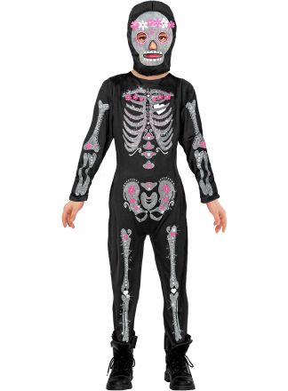 Glitter Skeletten pak kind 2dlg.