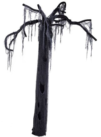 Halloween Hangdecoratie Moerasboom 195cm.