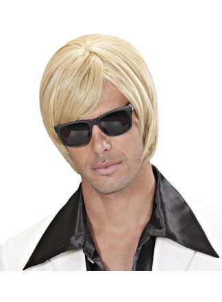 Pruik Bjorn blond deluxe