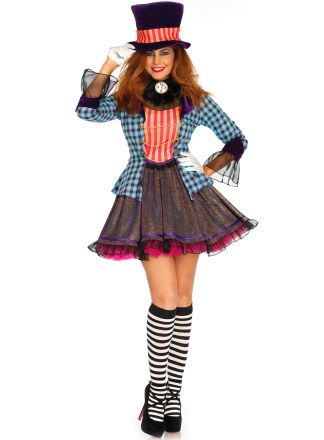 Leg Avenue Ravishing Mad Hatter 2dlg.