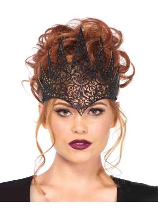 Leg Avenue Royal crown zwart