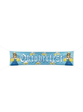 Oktoberfest straatbanner 180x40cm.