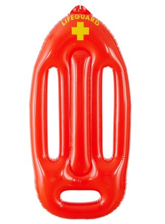Opblaas Baywatch float  73cm.
