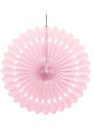 Papieren waaier 40cm. Lovely Pink