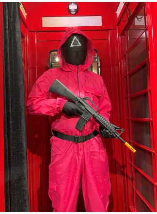 Squid Game verkleed kostuum Guard (Excl. masker)