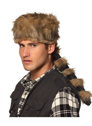 Bontmuts Alaska hunter met staart