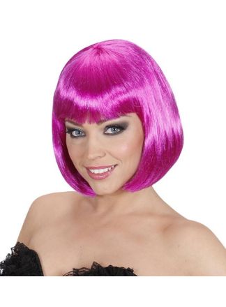 Pruik BOBLINE paars