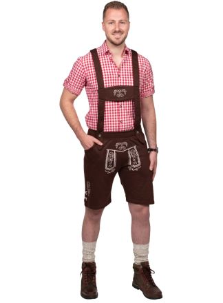 Budget Tiroler broek bruin