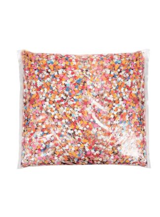Confetti bonte kleuren 400 gram.