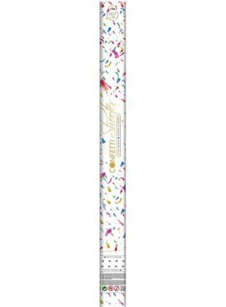 Brandvertragende Confetti shooter multi (60cm, kleurvast)