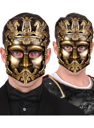 Deluxe Gouden Masker Greek-Romeins