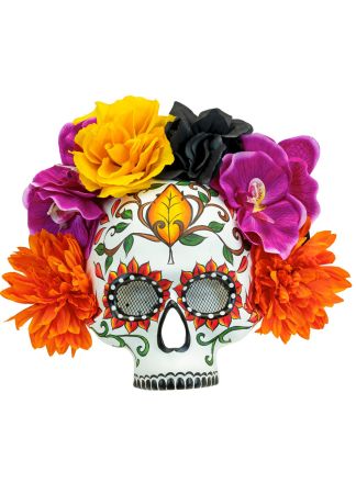 Dia de los Muertos halfmasker kleuren