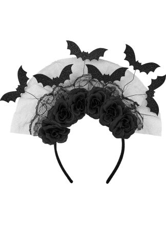 Halloween diadeem met vleermuizen