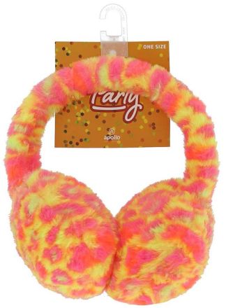 Party Fur earwarmer MULTI FLUOR