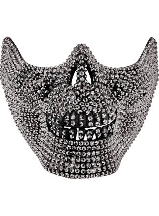Face mask skull strass