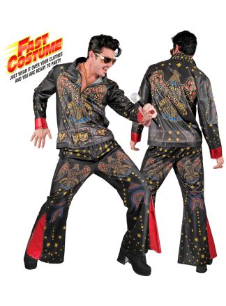 Fast Costume "The King" black 2dlg.