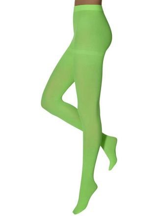 Panty 60 denier fluor groen