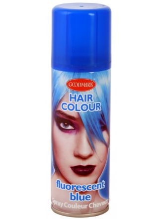 Haarspray electric blue 125ml.