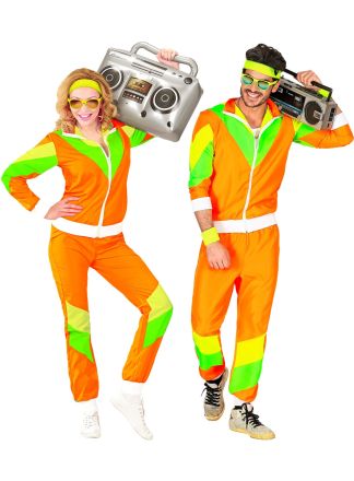 Foute Trainingspak NEON Oranje 2dlg.