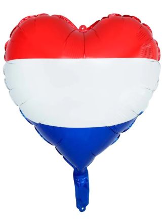 Helium ballon HOLLAND hart 45cm. (excl helium).