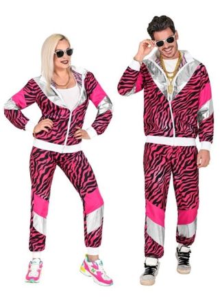 Foute Party Trainingspak Pink tiger 2dlg. (Actieprijs!)