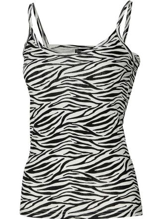 Dames top shirtje zebra