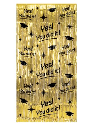 Classy paty Curtain YOU DID IT! (200x100cm.)