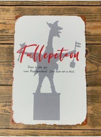 Gevelplaat recht Dan zijde net als ikke 30x20cm.