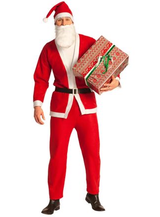 Kerstman kostuum ACTIE 5dlg.