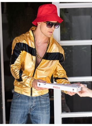 Goud Retro Trainingsjack