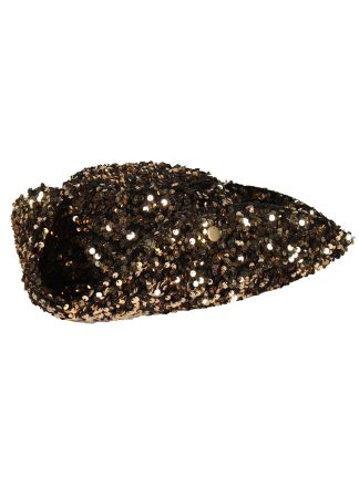 Luxe Gouden Pailletten driepunthoed