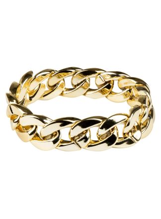 Gouden armband van plastic