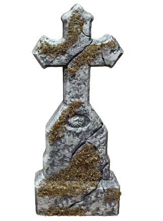 Halloween Grafzerk 60cm. plastic