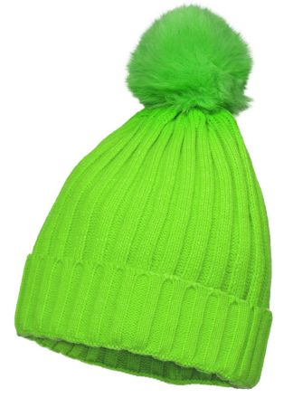 Skimuts Neon Groen