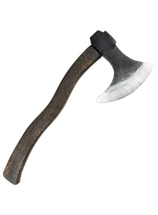 Bijl (AXE) 45cm. bruin plastic