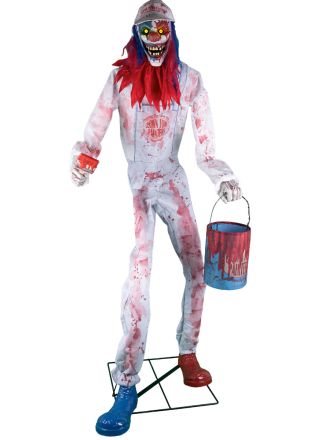 Halloween prop 213cm: Duivelse clown